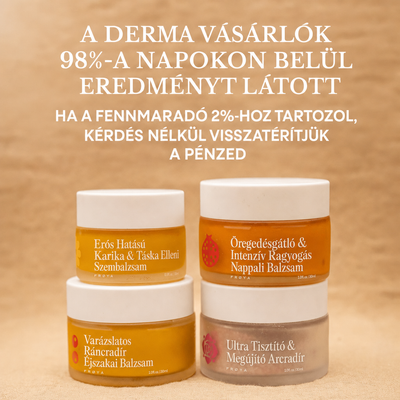 Derma - Teljes Bőrfiatalító Rendszer - 4db Balzsam
