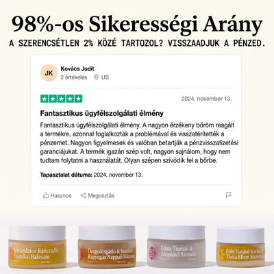 Derma - Teljes Bőrfiatalító Rendszer - 4db Balzsam